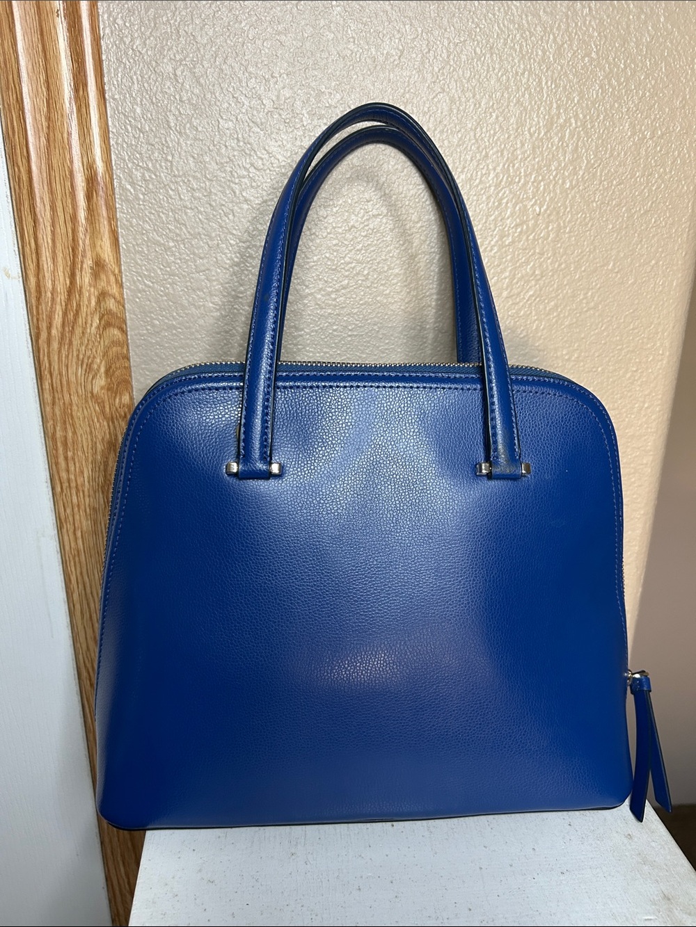 Kate Spade Darcy Large Satchel Crossbody in Blazer Blue - Picture 2 of 8